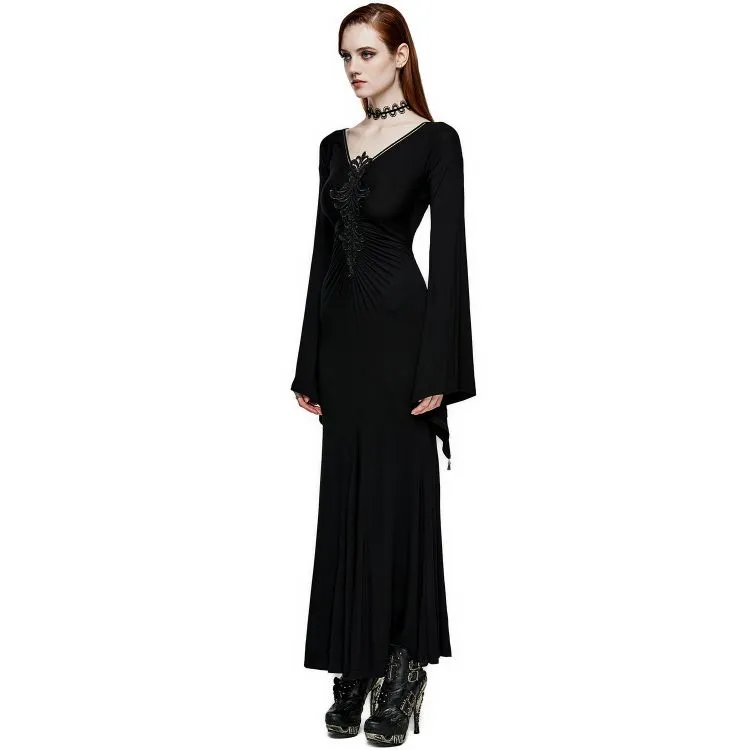 Longue Robe 'Gudeliva' Noire