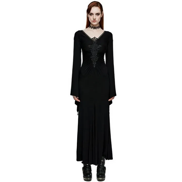 Longue Robe 'Gudeliva' Noire