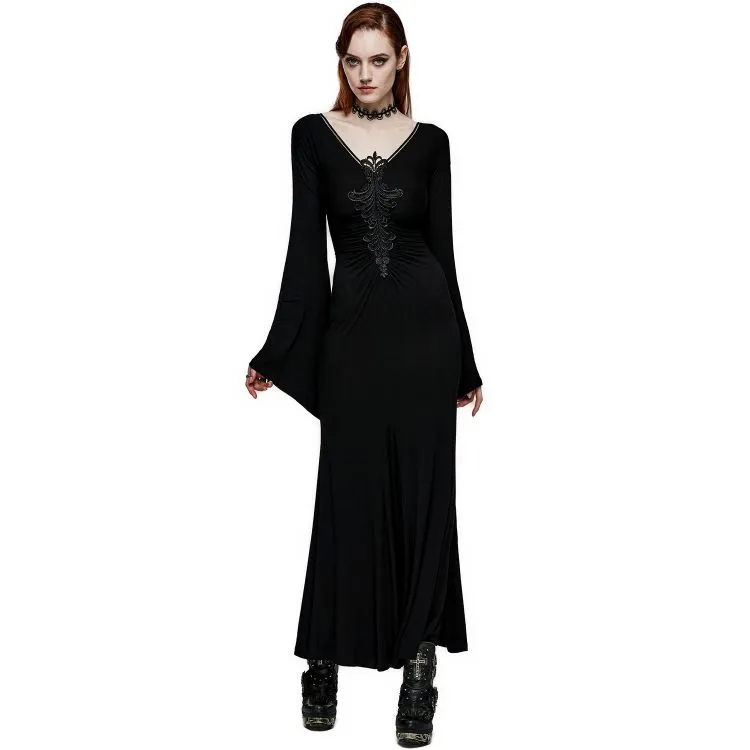 Longue Robe 'Gudeliva' Noire