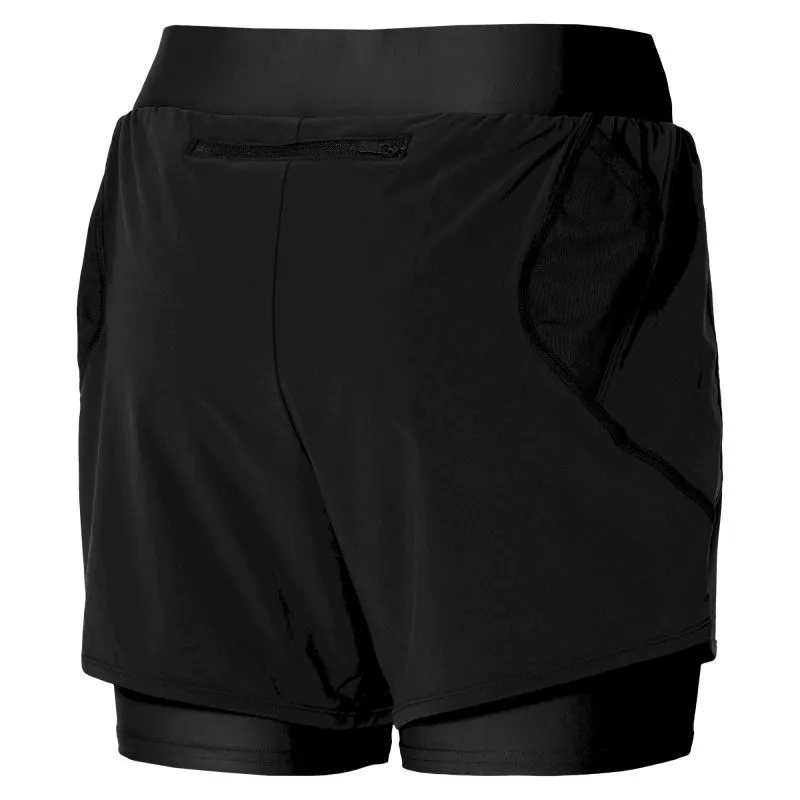 Mizuno ER 4.5 2In1 Short - Short running femme | Hardloop