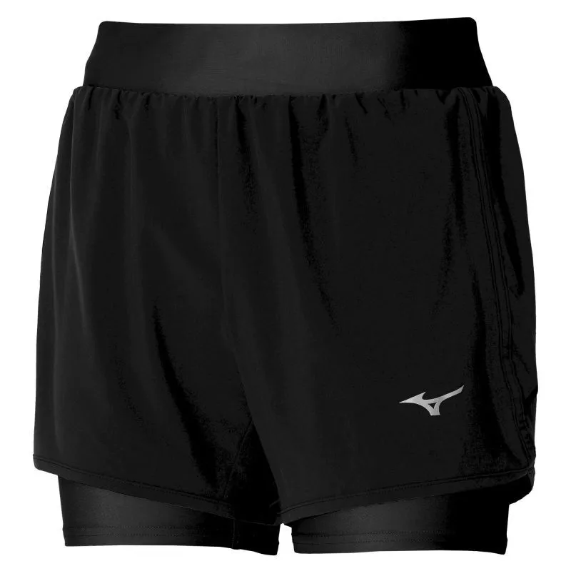 Mizuno ER 4.5 2In1 Short - Short running femme | Hardloop