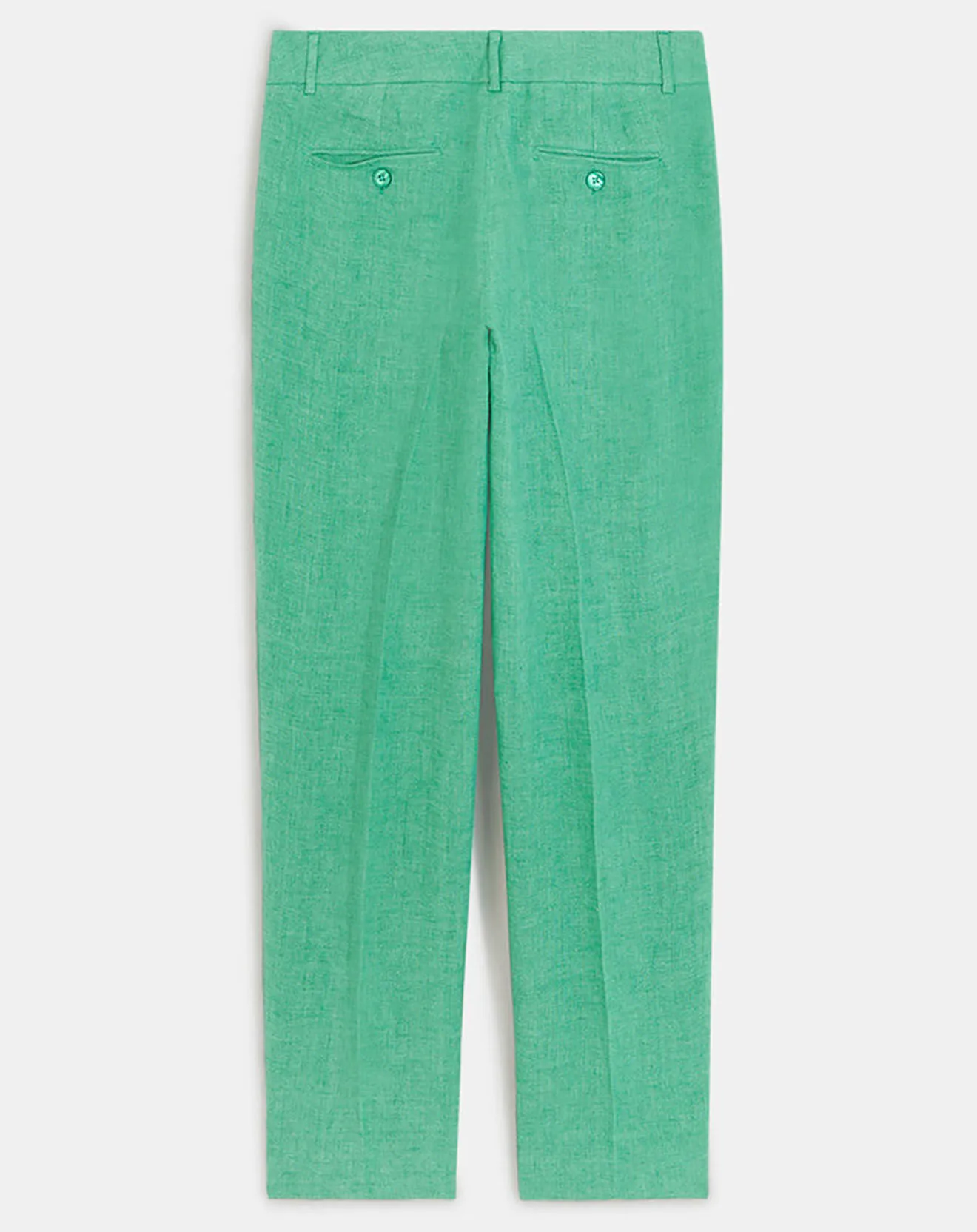 Pantalon 100% Lin Nobile vert