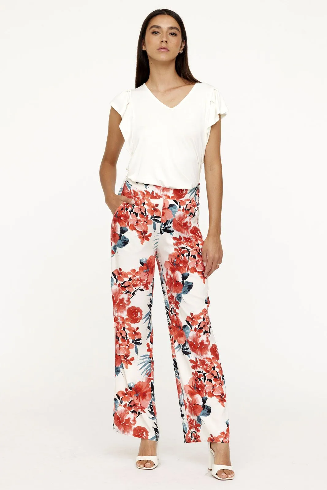 Pantalon LEE COOPER GINA Ivory Flower