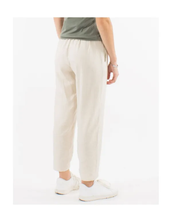 Pantalon lin uni naya - Mode et prêt à porter