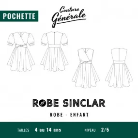 Patron Couture Générale Robe – Robe Sinclar enfant