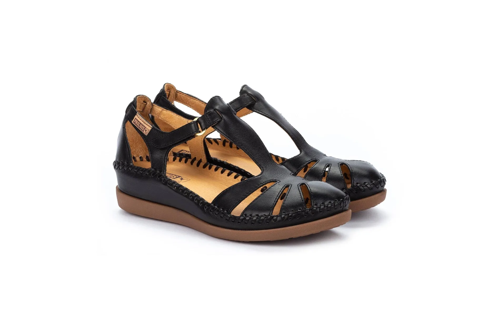 Pikolinos nu pieds et sandales cadaques w8k0802 noir