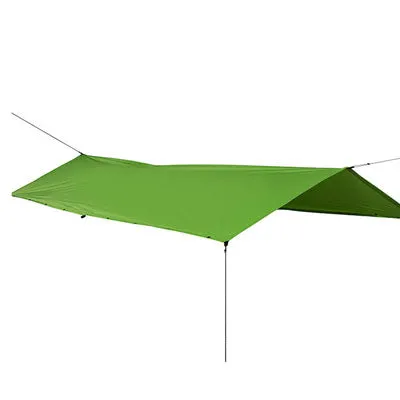 Poncho-Tarp en nylon thermocollé vert Sea To Summit