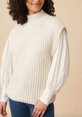 Pull Bulon - creme - Des petits hauts