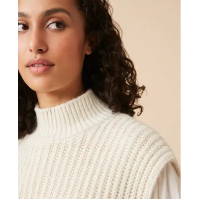 Pull Bulon - creme - Des petits hauts