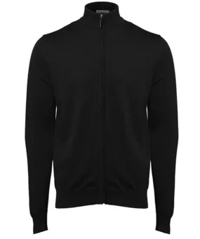 Pull grand zip - Homme - PK453 - noir 