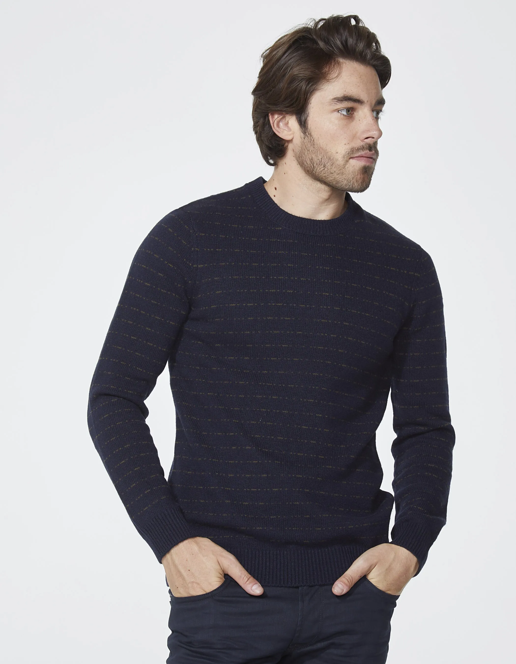 Pull marinière homme