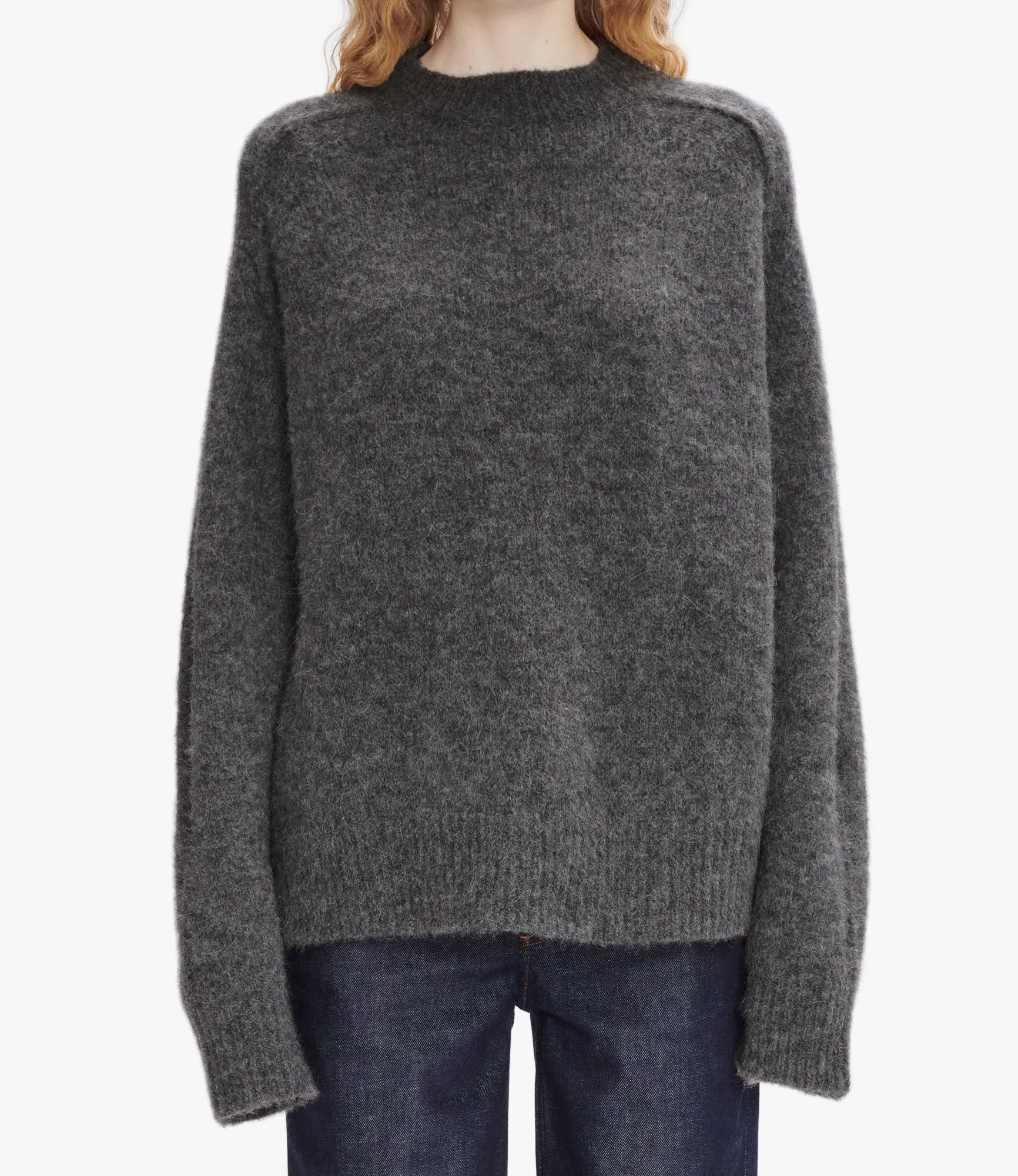 Pull Naomie Anthracite chiné | A.P.C.