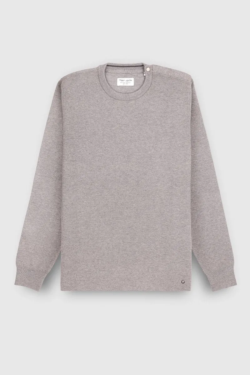 Pull P-ELIAS GRIS CHINE MOYEN