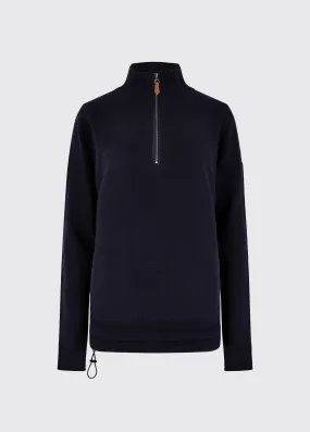 Pull à col zippé Morrisey pour femmer - Navy