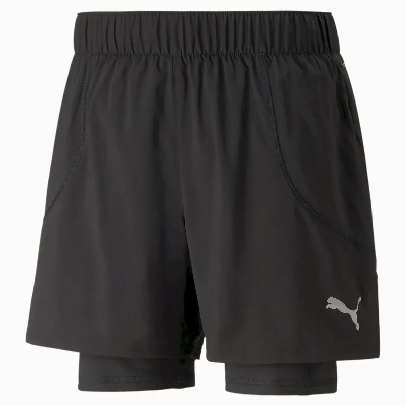 Puma Run 2 In 1 5" Short - Short running | Hardloop