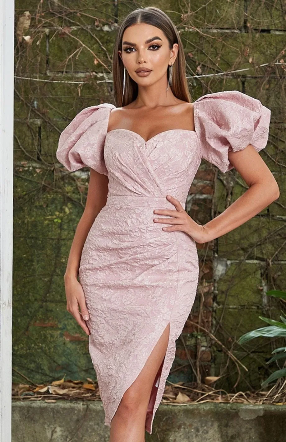 Robe Rose Mariage Champêtre