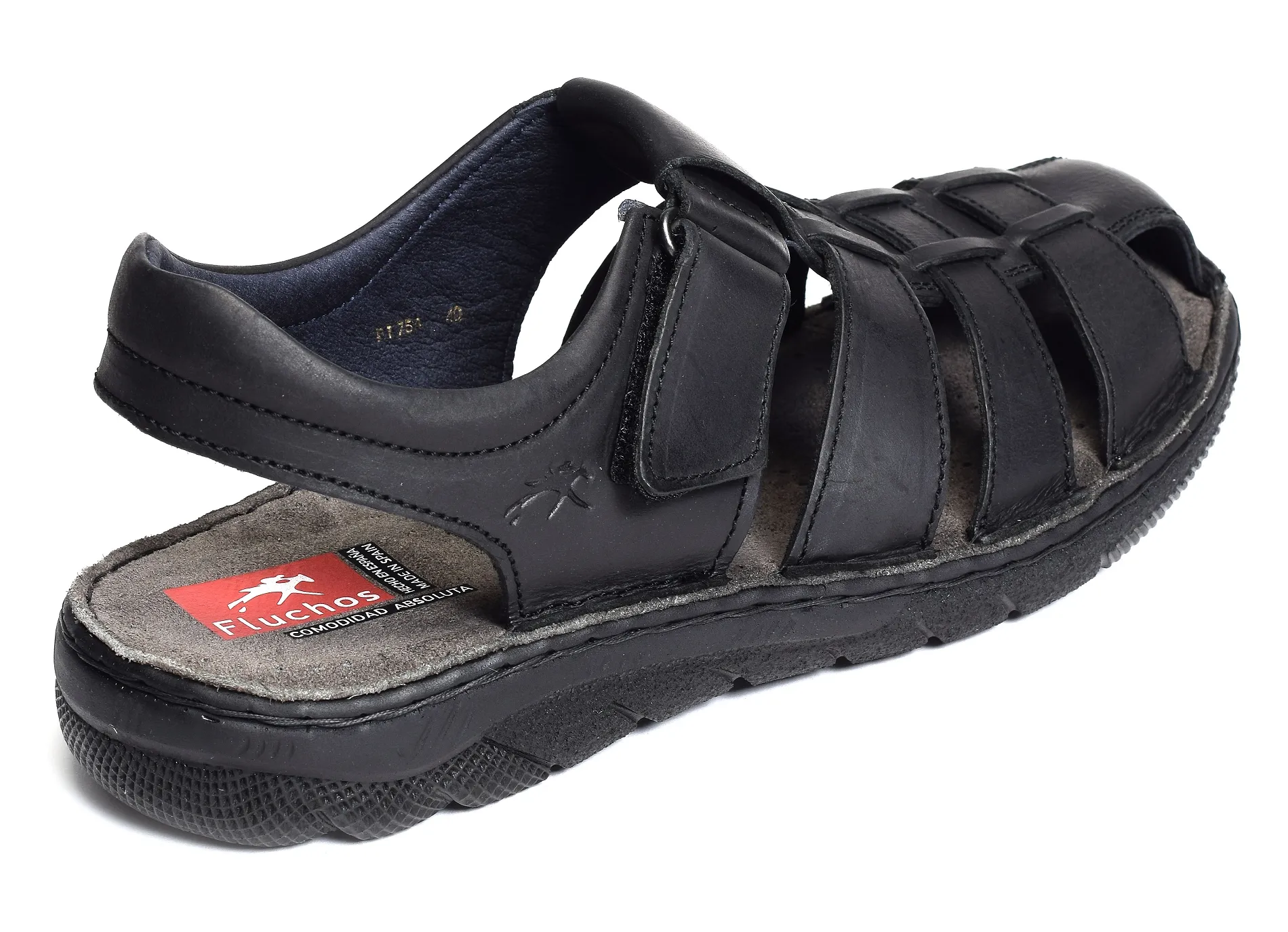 sandales et nu-pieds Fluchos  Azores f2198 noir 