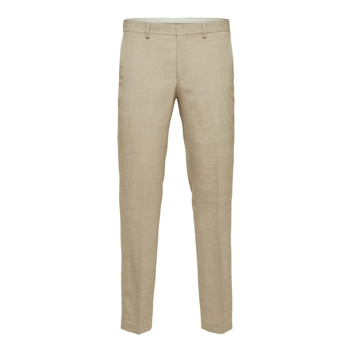 Selected - Pantalon de costume en lin sable