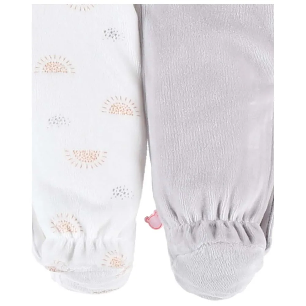 Set de 2 pyjamas velours (12m) - Babou & Kendi