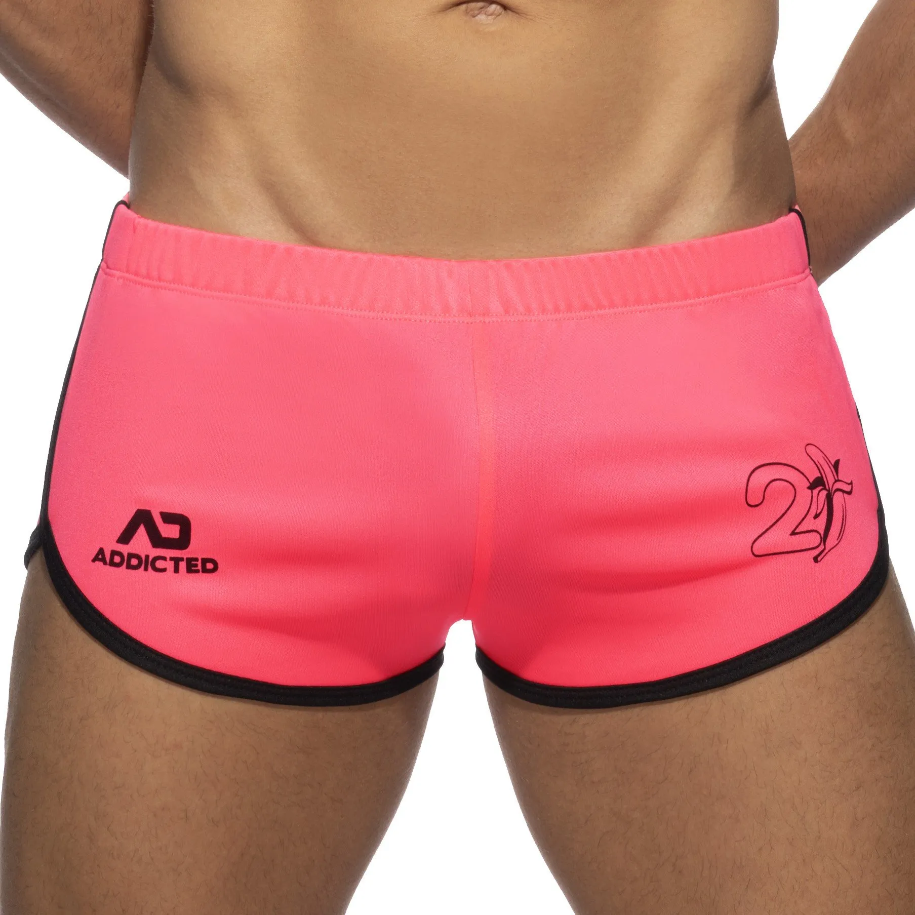 Short Banana - rose fluo - ADDICTED : vente short homme ADDICTED