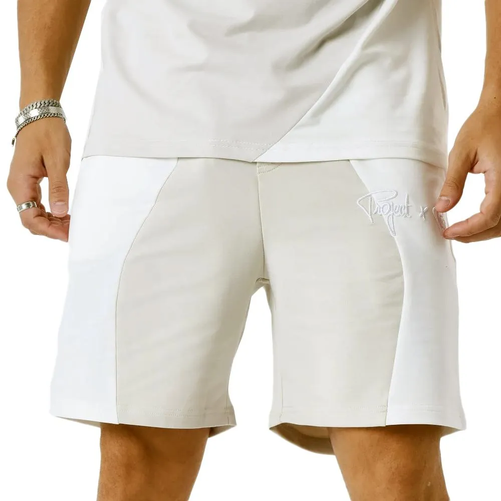 Short Blanc/Beige Homme Project X Paris 2340048