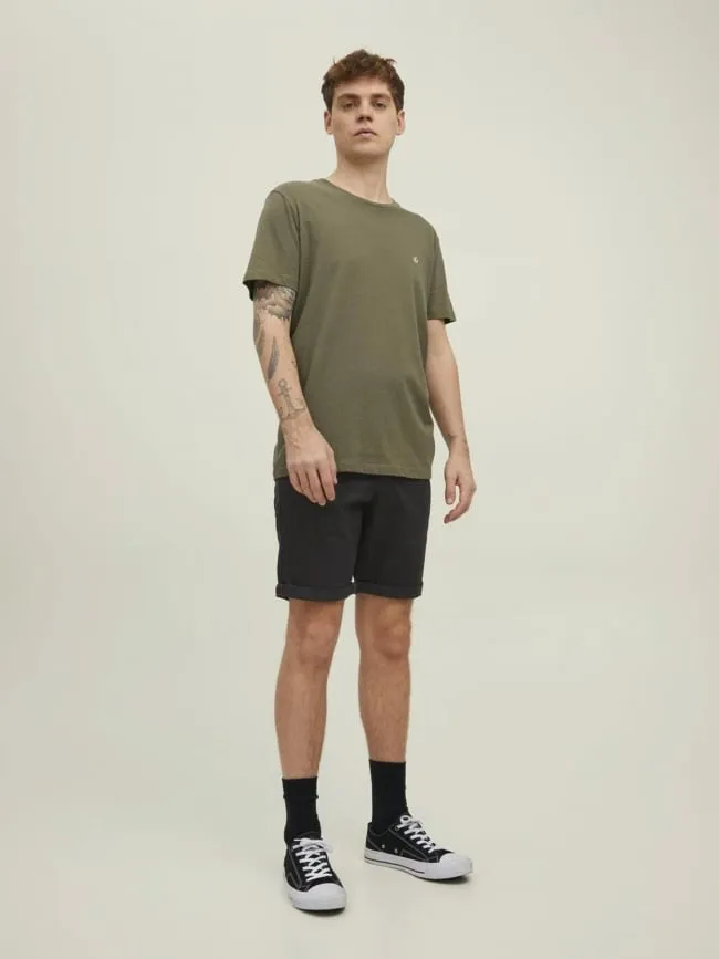 Short chino bowie noir homme - Jack & Jones | wimod