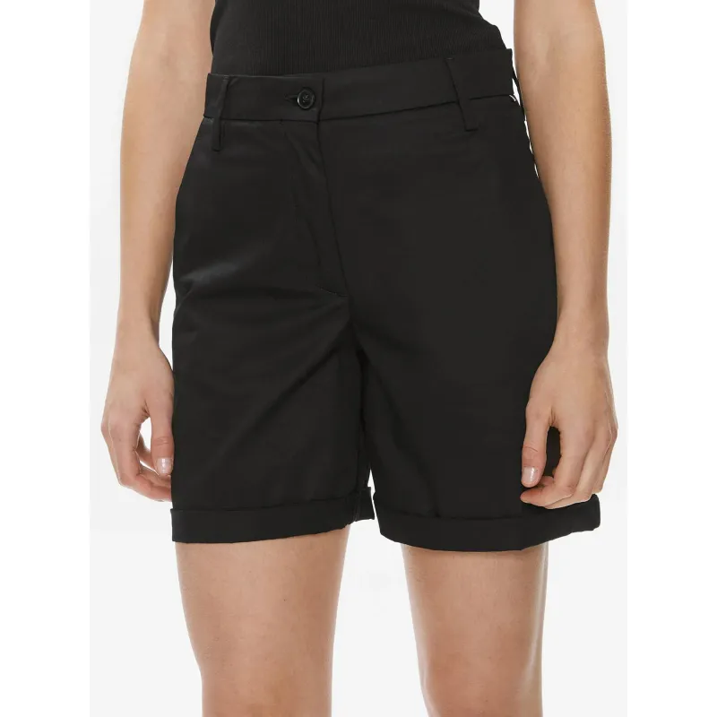 Short chino co blend noir femme - Tommy Hilfiger | wimod