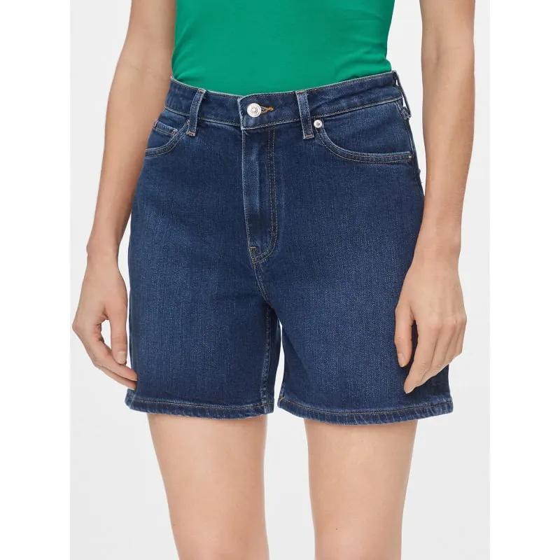 Short chino co blend noir femme - Tommy Hilfiger | wimod