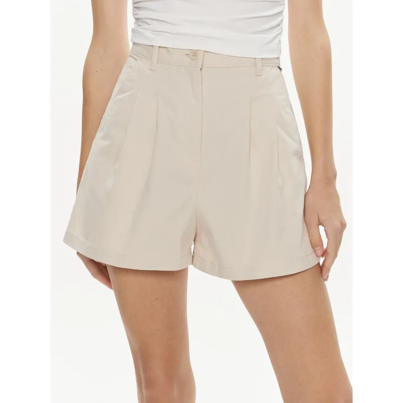 Short chino co blend vert femme - Tommy Hilfiger | wimod