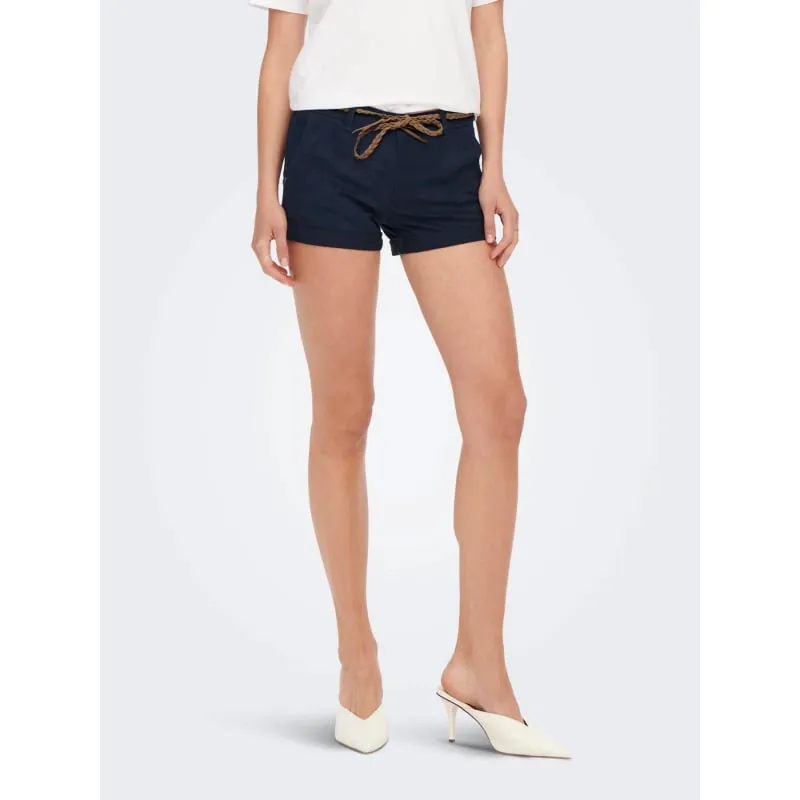 Short chino co blend vert femme - Tommy Hilfiger | wimod