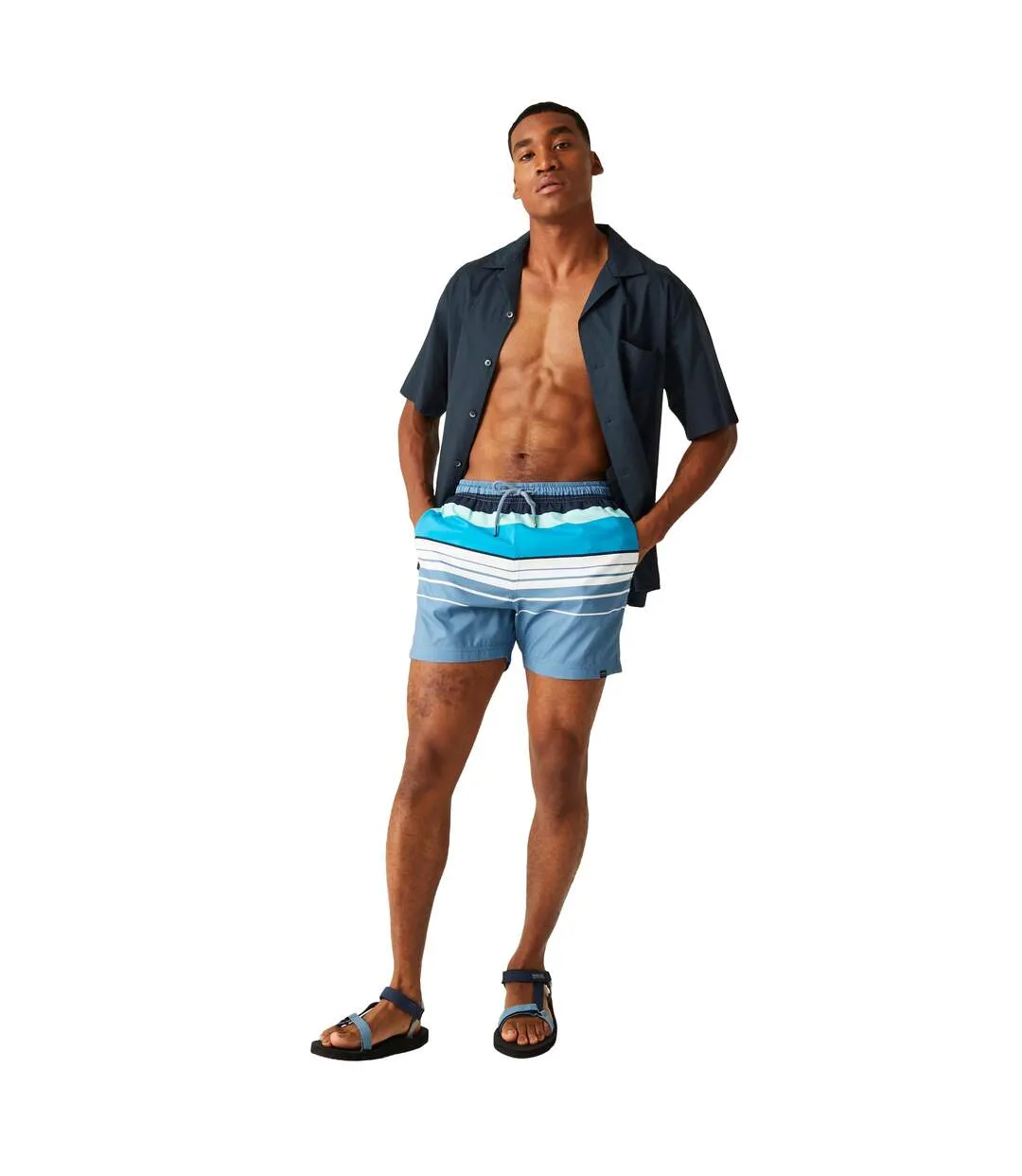 Short de bain loras homme bleu Regatta