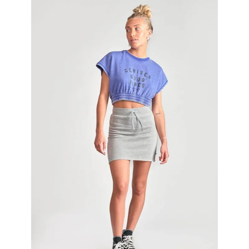 Short en jean romy ice bleu clair fille - Kaporal | wimod