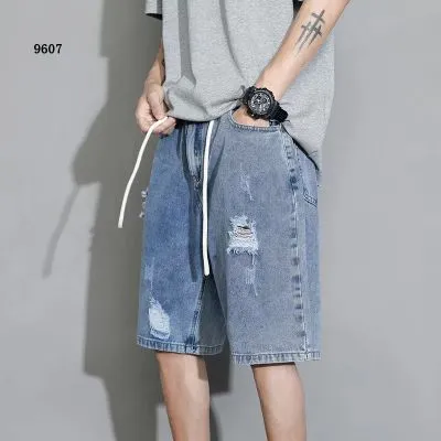 Short en jean street stretch pour homme