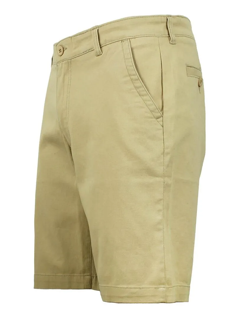 Short homme CECHINO - PEAK MOUNTAIN - Beige