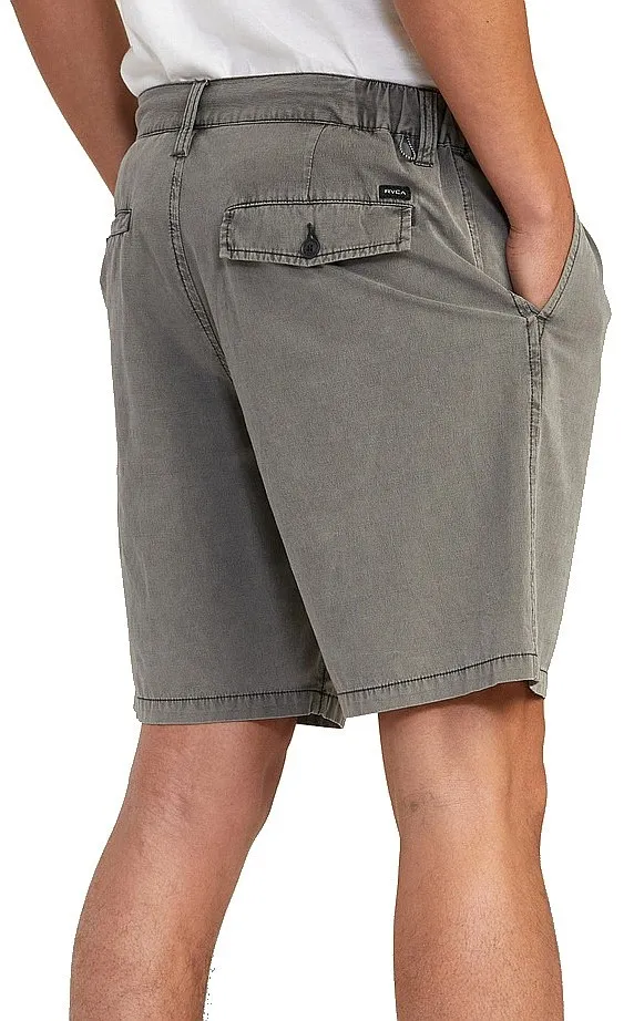 short RVCA All Time Coastal Rinsed Hybrid - Pirate Black - men´s