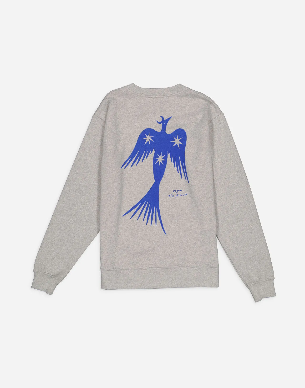 Sweat Night Bird gris chiné Taille M Couleurs Gris chiné