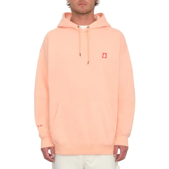 SWEAT VOLCOM FA ARTHUR LONGO PO 2 SALMON - Hutchis