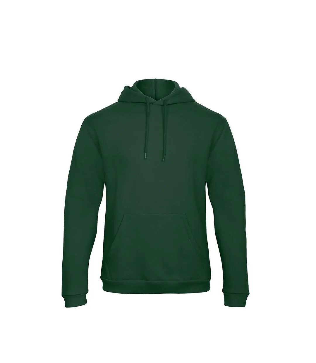 Sweat à capuche adulte unisexe vert bouteille B&C