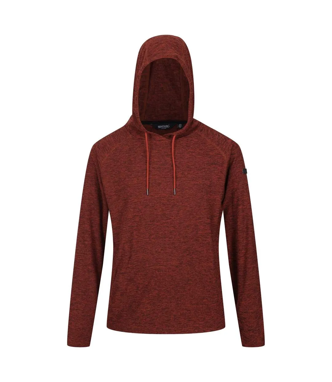 Sweat à capuche edley homme rouge brûlé Regatta