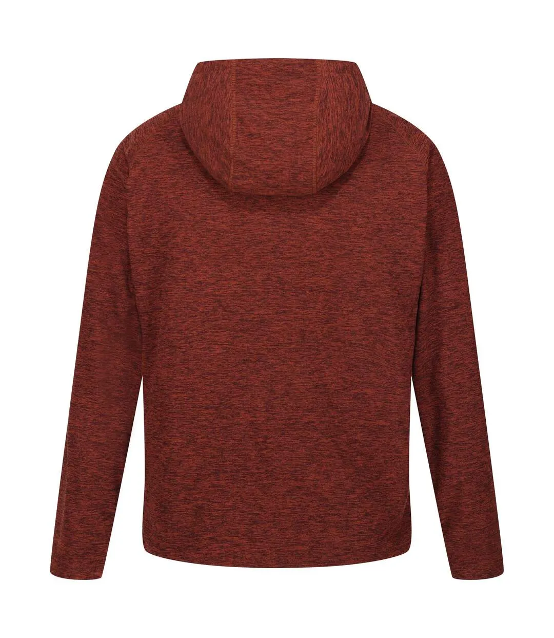 Sweat à capuche edley homme rouge brûlé Regatta