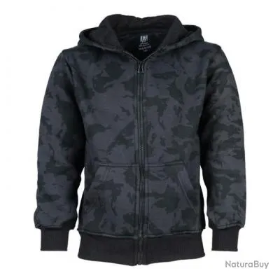 Sweat à capuche enfant (Couleur Camouflage Night, Taille enfant 164 (13-14ans))