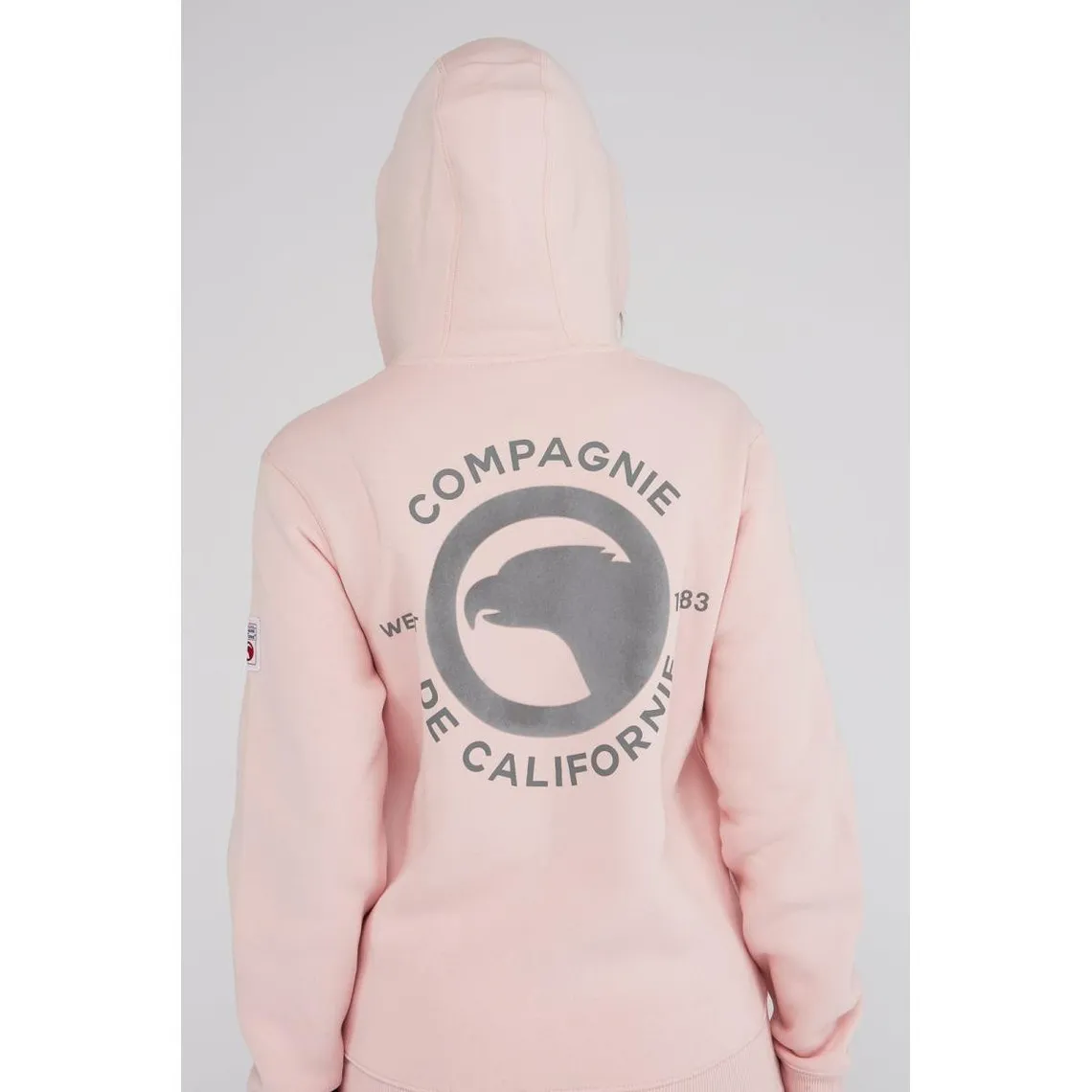 Sweatshirt rose Kids Sweat Zip Capuche 1983  | 3 Suisses