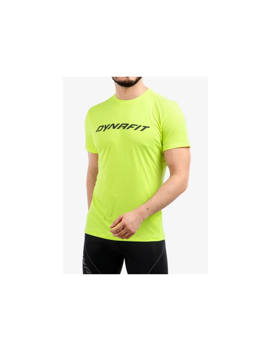 T-Shirt Dynafit Traverse 2 Man Neon Yellow