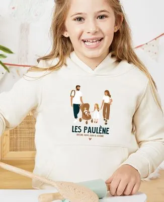 T-Shirt enfant Famille à l'école personnalisé