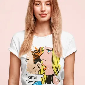 T-Shirt femme - Cht'm COMICS