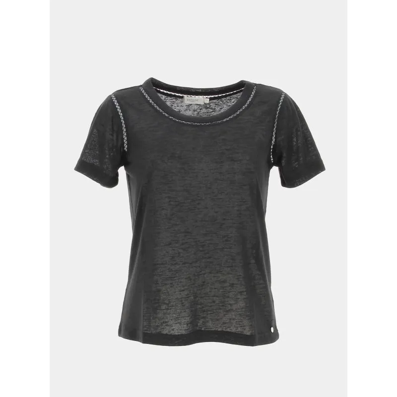 T-shirt hayes noir femme - Ellesse | wimod