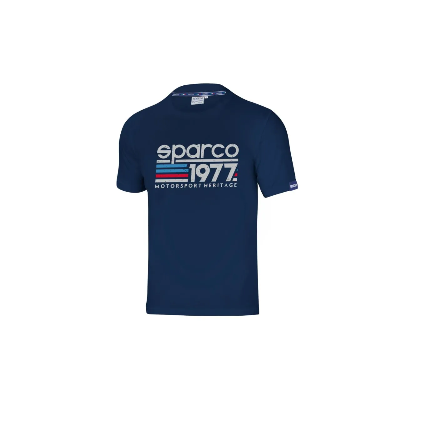 T-shirt homme SPARCO 1977 bleu