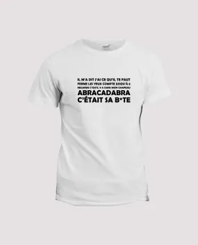 T-shirt incroyable talent : Abracadabra - La Ligne Shop