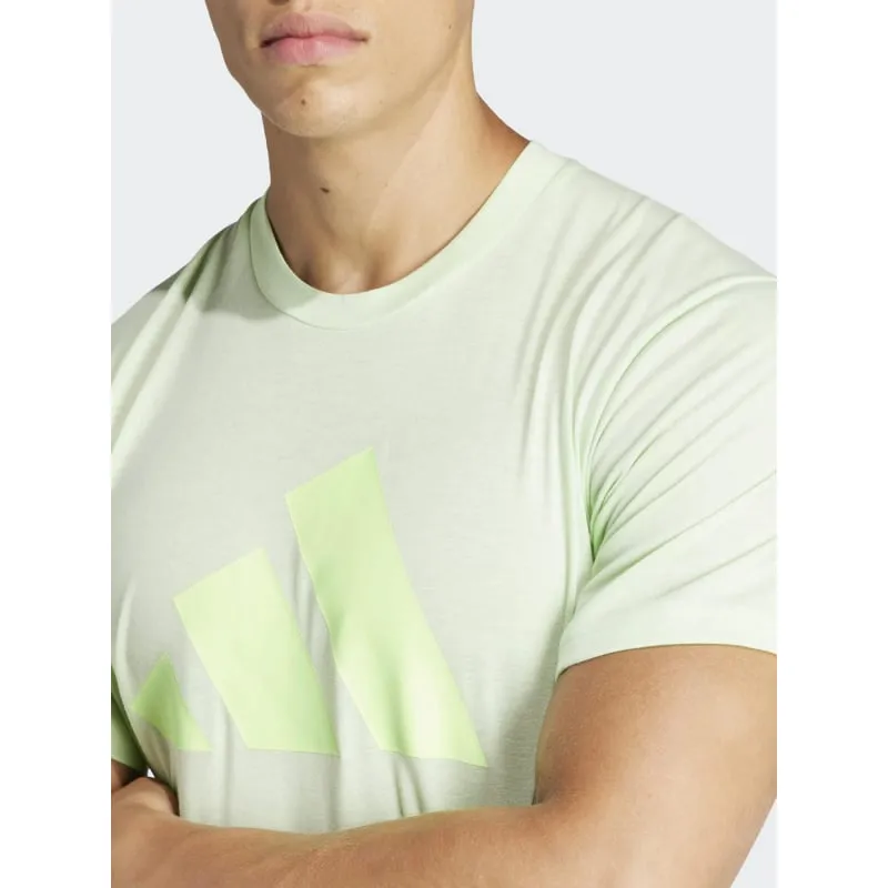 T-shirt logo vert homme - Adidas | wimod