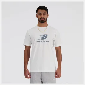 T-Shirt manches courtes New Balance Athletics Jersey homme - Blanc